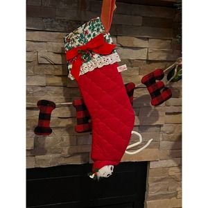 Annalee Peek-a-Boo Mouse Christmas Stocking 1994